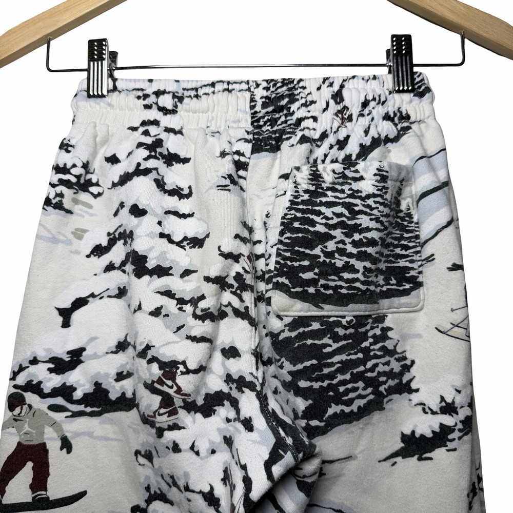 Jordan Brooklyn Fleece Boys M 10-12 Pants Ski Print Snowboard Joggers Jumpman - Picture 5 of 14